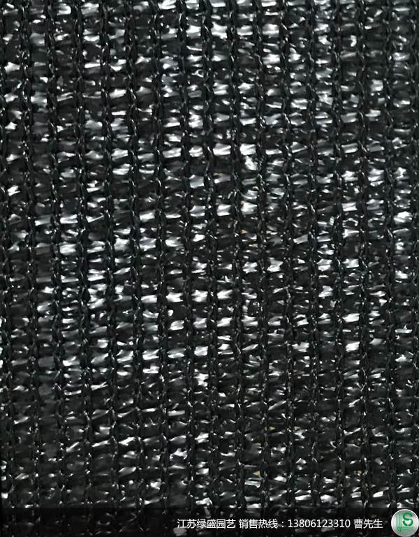 LSA85 外用扁絲黑色針織遮陽(yáng)網(wǎng)